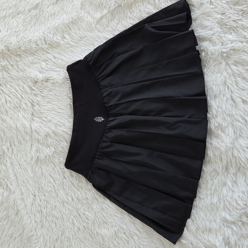 Free People Swing Of Things Skort Black - Picture 8 of 8